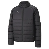 Puma teamLIGA Steppjacke Kinder - schwarz