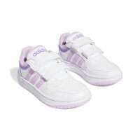 adidas Hoops Sneaker Kinder - wei&szlig;/rosa/lila