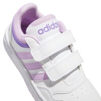 adidas Hoops Sneaker Kinder - wei&szlig;/rosa/lila