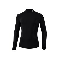 Erima Athletic Longsleeve Turtleneck Kinder - schwarz