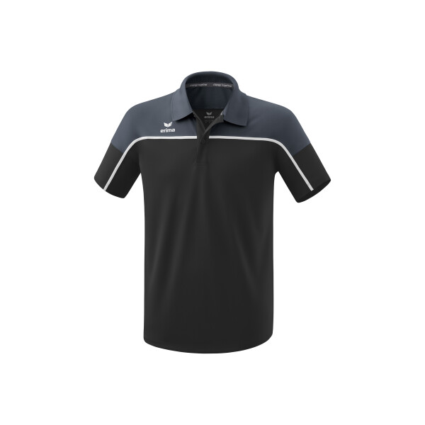 Erima Change by erima Poloshirt Herren - black grey/slate grey/weiß