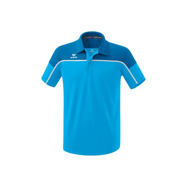 Erima Change by erima Poloshirt Herren - curacao/mykonos/weiß