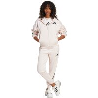 adidas Z.N.E. Full-Zip Hoodie Damen - rosa/schwarz