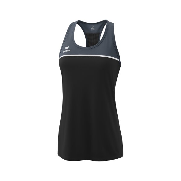 Erima Change by erima Tanktop Damen - black grey/slate grey/weiß