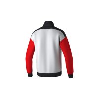 Erima Change by erima Trainingsjacke Kinder - wei&szlig;/schwarz/rot