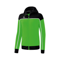 Erima Change by erima Trainingsjacke mit Kapuze Damen - green/schwarz/wei&szlig;