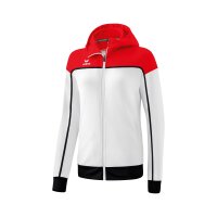 Erima Change by erima Trainingsjacke mit Kapuze Damen - wei&szlig;/rot/schwarz