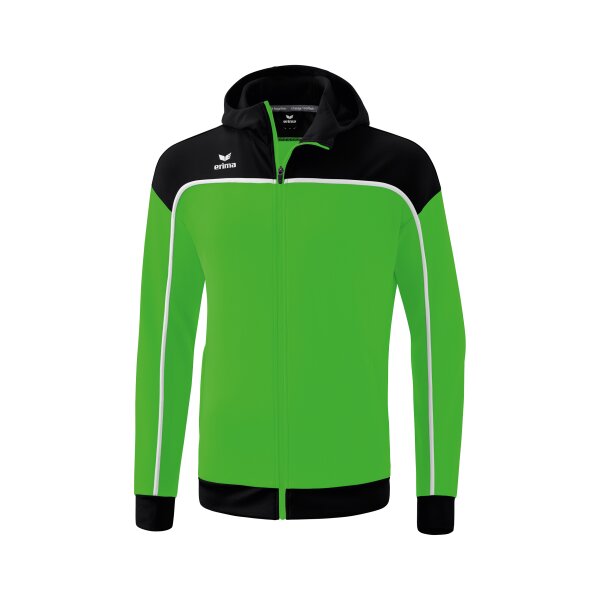 Erima Change by erima Trainingsjacke mit Kapuze Herren - green/schwarz/weiß