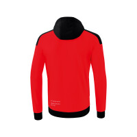 Erima Change by erima Trainingsjacke mit Kapuze Herren - rot/schwarz/wei&szlig;