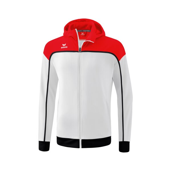 Erima Change by erima Trainingsjacke mit Kapuze Herren - weiß/rot/schwarz