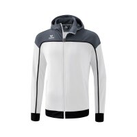 Erima Change by erima Trainingsjacke mit Kapuze Herren - wei&szlig;/grau