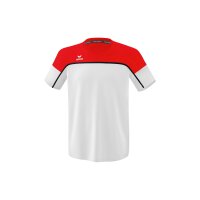 Erima Change by erima T-Shirt Herren - weiß/rot/schwarz