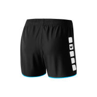 Erima Classic 5-C Shorts Damen - schwarz/curacao