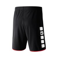 Erima Classic 5-C Shorts Herren - schwarz/rot