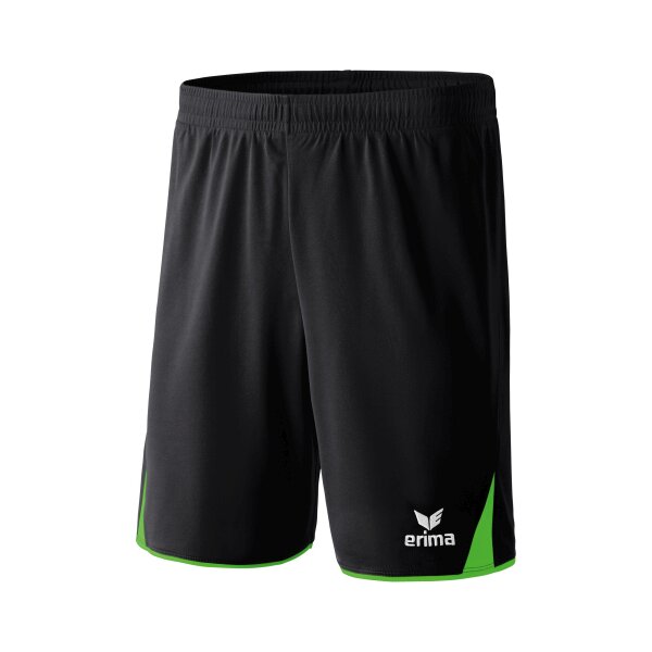 Erima Classic 5-C Shorts Herren - schwarz/grün