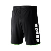 Erima Classic 5-C Shorts Herren - schwarz/green