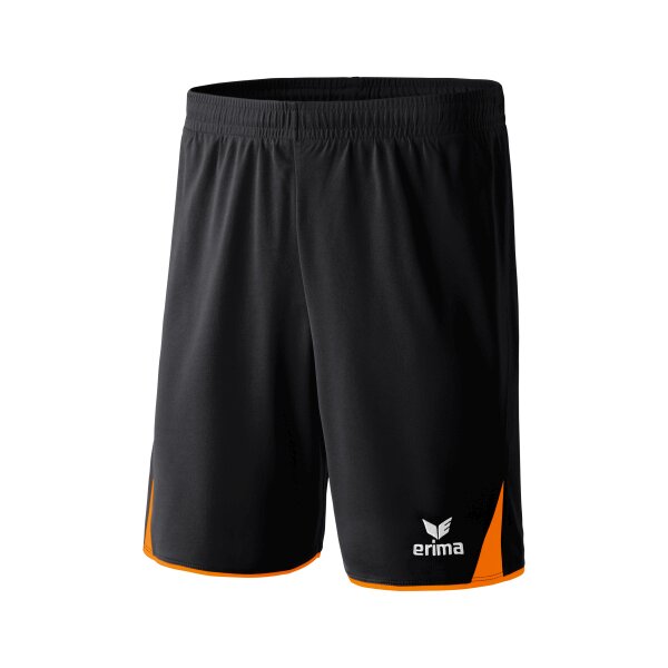 Erima Classic 5-C Shorts Herren - schwarz/orange