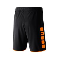 Erima Classic 5-C Shorts Herren - schwarz/orange