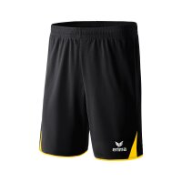 Erima Classic 5-C Shorts Kinder - schwarz/gelb