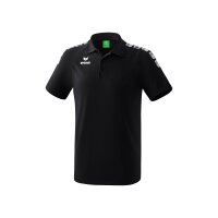 Erima Essential 5-C Poloshirt Herren - schwarz