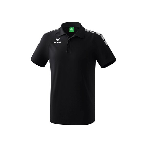 Erima Essential 5-C Poloshirt Kinder - schwarz