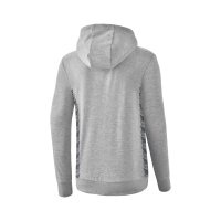 Erima Essential Team Kapuzensweat Damen - hellgrau melange/slate grey