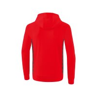 Erima Essential Team Kapuzensweat Herren - rot/slate grey