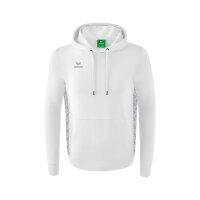 Erima Essential Team Kapuzensweat Herren - wei&szlig;/monument grey