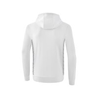 Erima Essential Team Kapuzensweat Herren - wei&szlig;/monument grey