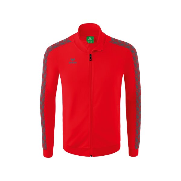 Erima Essential Team Tracktop Jacke Herren - rot/slate grey