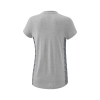 Erima Essential Team T-Shirt Damen - hellgrau melange/slate grey