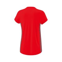 Erima Essential Team T-Shirt Damen - rot/slate grey