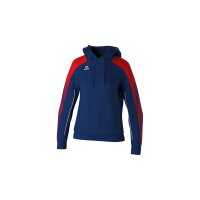 Erima Evo Star Kapuzensweat Damen - navy/rot