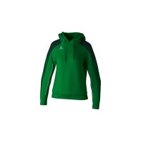 Erima Evo Star Kapuzensweat Damen - smaragd/pine grove