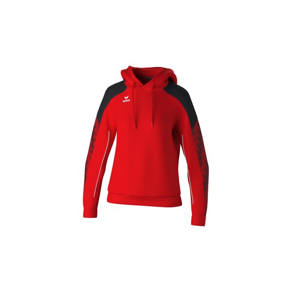 Erima Evo Star Kapuzensweat Damen - rot