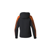 Erima Evo Star Kapuzensweat Damen - schwarz/orange