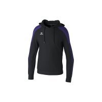 Erima Evo Star Kapuzensweat Herren - schwarz/ultra violet