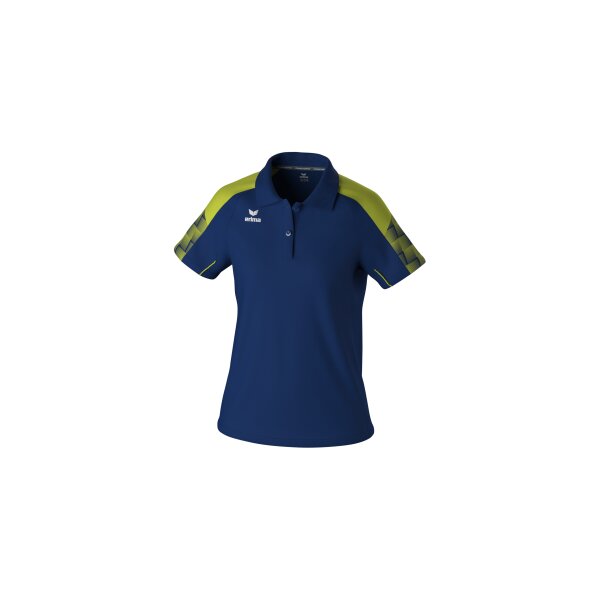 Erima Evo Star Poloshirt Damen - new navy/lime