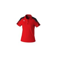 Erima Evo Star Poloshirt Damen - rot/schwarz