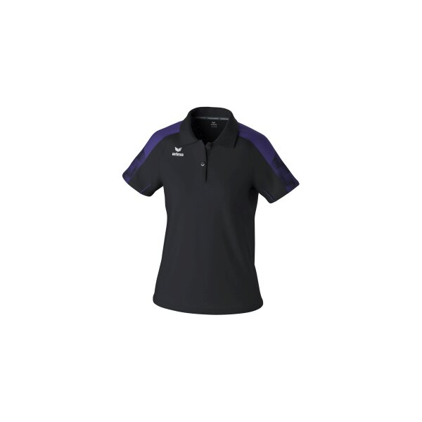 Erima Evo Star Poloshirt Damen - schwarz