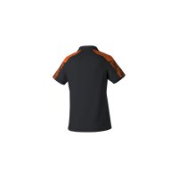 Erima Evo Star Poloshirt Damen - schwarz/orange