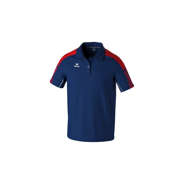 Erima Evo Star Poloshirt Herren - navy/rot