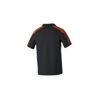 Erima Evo Star Poloshirt Herren - schwarz/orange