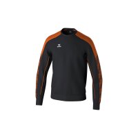 Erima Evo Star Sweatshirt Kinder - schwarz/orange