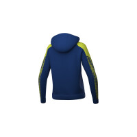 Erima Evo Star Trainingsjacke mit Kapuze Damen - new navy/lime