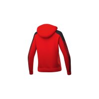 Erima Evo Star Trainingsjacke mit Kapuze Damen - rot/schwarz