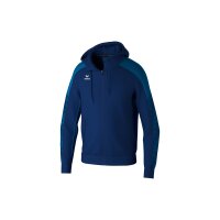 Erima Evo Star Trainingsjacke mit Kapuze Kinder - new navy/mykonos blue