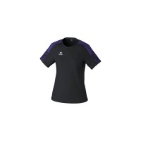 Erima Evo Star T-Shirt Damen - schwarz/lila