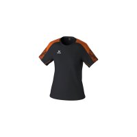 Erima Evo Star T-Shirt Damen - schwarz/orange