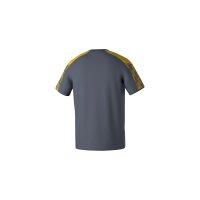 Erima Evo Star T-Shirt Herren - slate grey/gelb